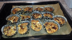 Glutenfria pizzamuffins